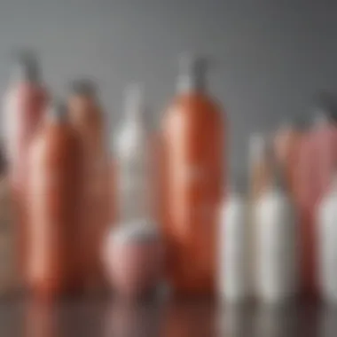 A selection of popular Scandinavian hair care brands
