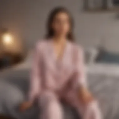 Cozy home environment emphasizing the impact of remote work on sleepwear