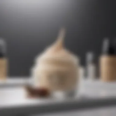 A luxurious display of snail cream products at Sephora