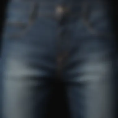 Cultural Significance of Denim in Fashion Artistic representation of denim's cultural significance in fashion