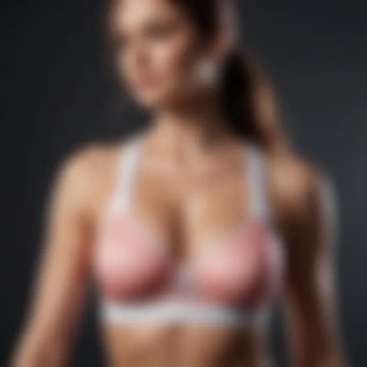 Sporty bralette ideal for active lifestyles