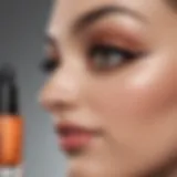 Close-up of cruelty-free lash serum bottle with elegant design