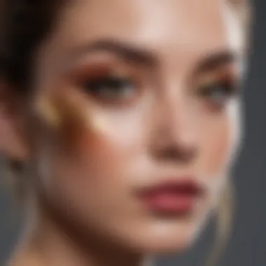 Makeup as a Form of Art A captivating makeup palette exemplifying artistic expression.