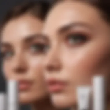 Comparison of White Eye Primer Products Side-by-side comparison of different white eye primer tubes