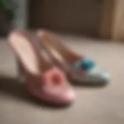 Elegant Birdies slippers displayed elegantly on a chic surface