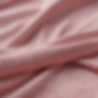 A close-up view of soft, breathable fabric used in summer pajamas.