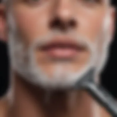 Shaving Methods Comparison Comparison chart showcasing advantages of both shaving methods