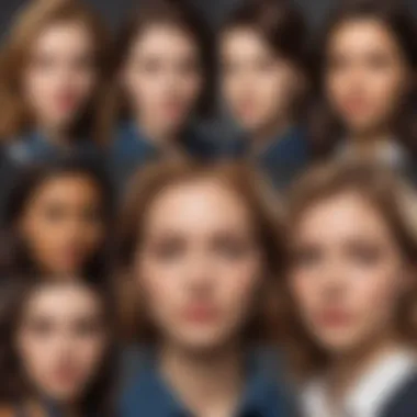 Evolution of Nancy Drew A collage depicting various iterations of Nancy Drew through the years