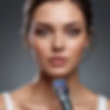Advanced Design of Electric Razors Sleek electric razor showcasing advanced design and features