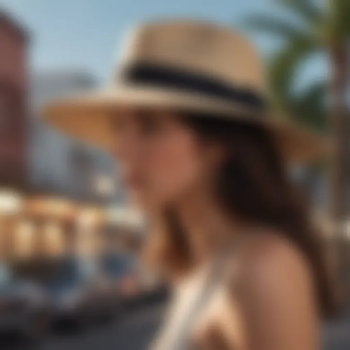 Historical context of the Madewell Panama hat with vintage influences