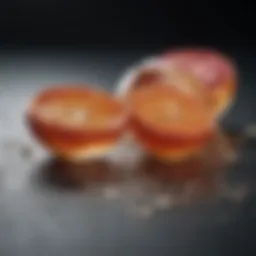 Close-up of Obagi Brilliance Peel ingredients showcasing their quality
