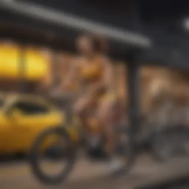 A visual representation of the cultural significance of Soul Cycle in the fitness community.
