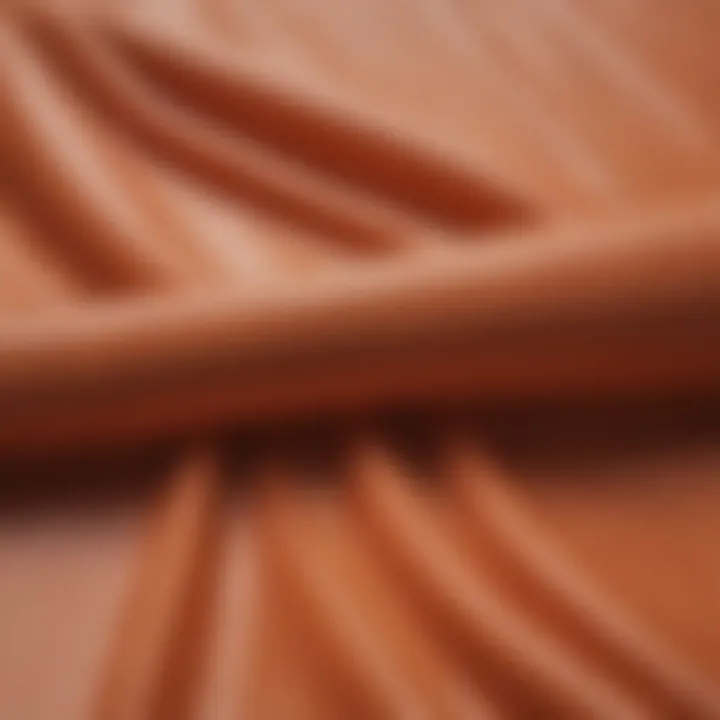 Close-up of raincoat fabric texture