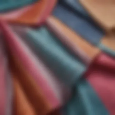 Diverse Fabrics for Plus Size Swimwear Diverse array of swimwear fabrics and textures