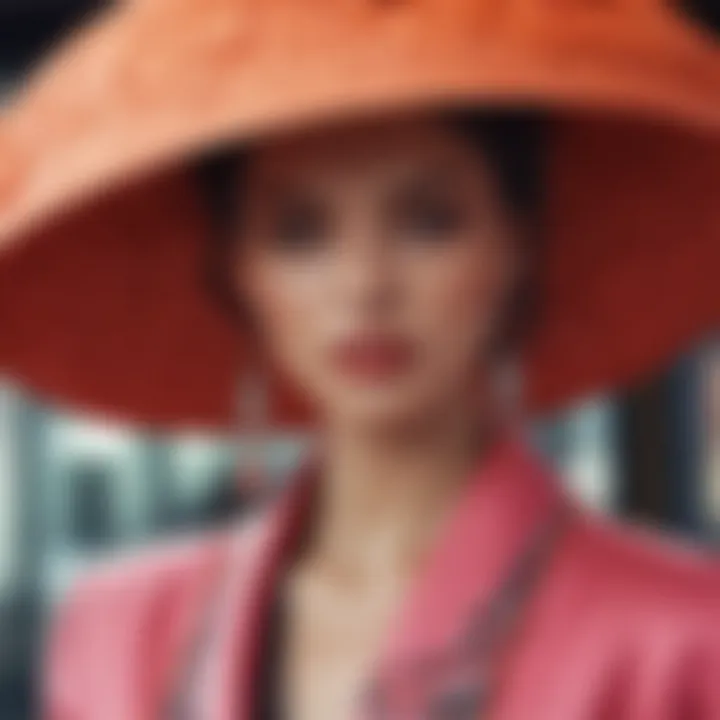 A vibrant display of diverse fashion styles inspired by the concept of umbrea.