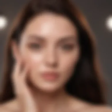 Visual representation of skincare routine for eczema-prone skin