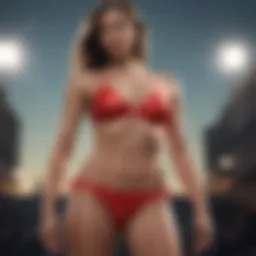 Diverse bikini styles showcasing different body types
