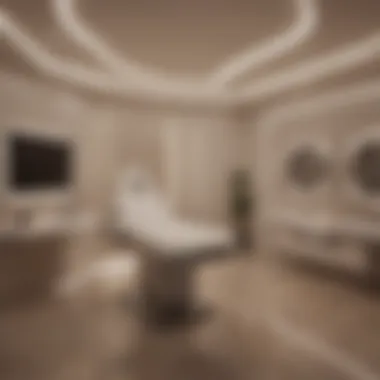 Luxurious Laser Treatment Environment Luxurious laser treatment room