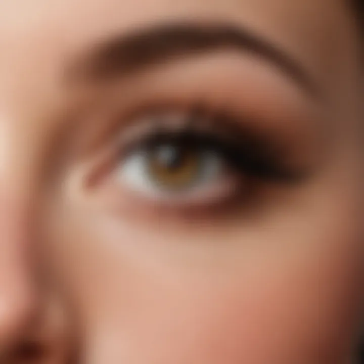 An infographic illustrating the mechanics of how magnetic lashes work