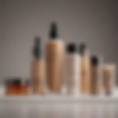 Essential Skincare Products for Flawless Application Skincare products laid out for foundation prep