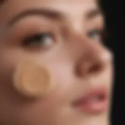 A close-up of a variety of foundation tinted moisturisers arranged aesthetically