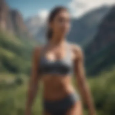 Embracing Freedom in Fitness A serene landscape representing freedom in movement