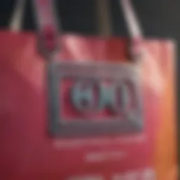 Colorful Guess discount codes displayed on a shopping bag