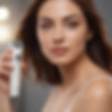 Comparison chart of various hair removal methods alongside the Amazon Braun epilator.