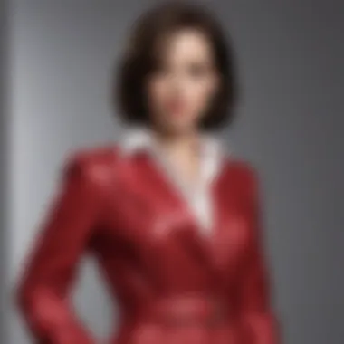 Modern interpretation of Hilary Banks' classic outfits