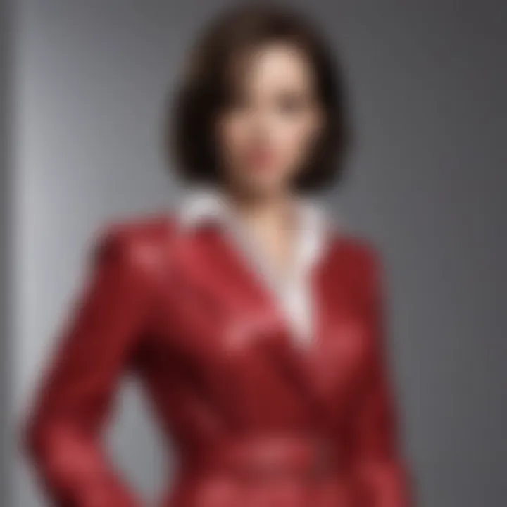 Modern interpretation of Hilary Banks' classic outfits