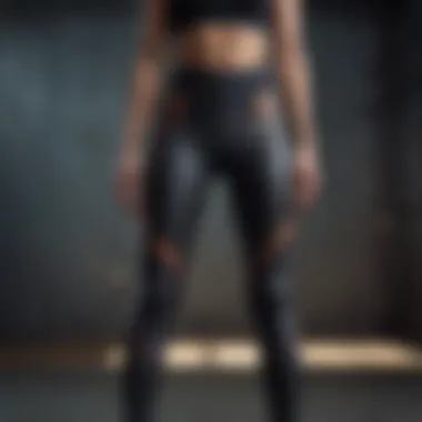 Sustainable materials used in the production of Homma leggings