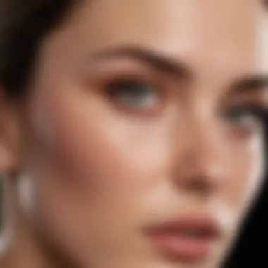 Influence of Lifestyle on Skin Illustration of lifestyle factors affecting skin health