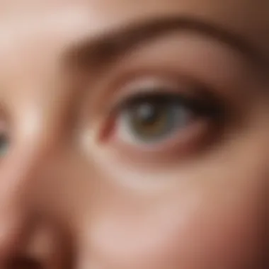 Relaxing Eye Cream Application Environment A serene environment with eye cream application process