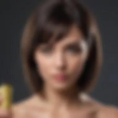 Key Ingredients for Oily Hair Care Infographic detailing key ingredients beneficial for greasy hair care