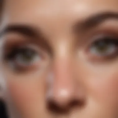 Techniques for Cat Eyeliner on Hooded Eyelids Illustration demonstrating the perfect cat eye techniques for hooded eyelids