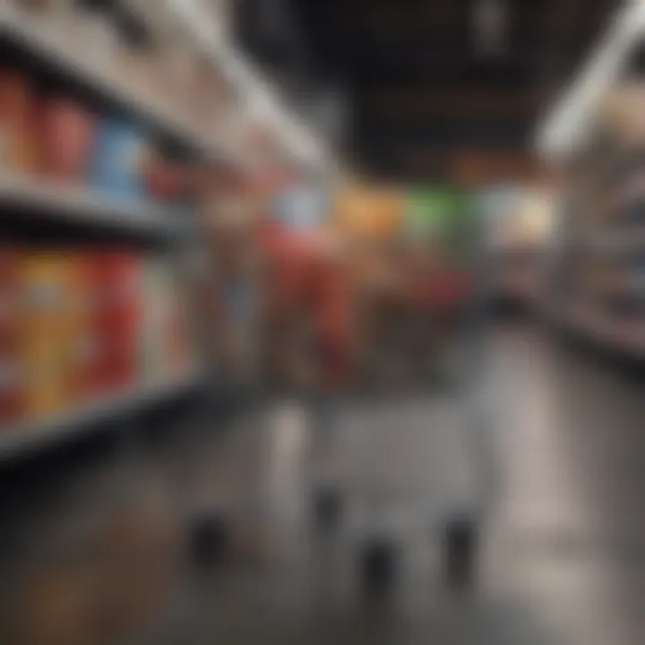 An array of colorful coupon codes displayed on a shopping cart