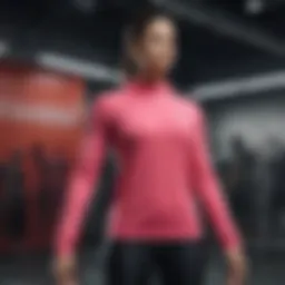 Dynamic Under Armour apparel on display