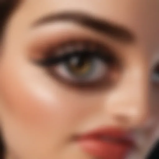 An elegant display of various moxie eyeliner shades