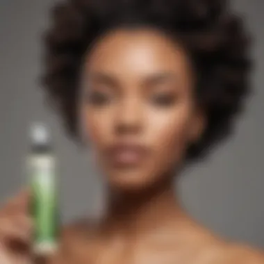 Essential Products for Natural Hair Twisting An array of hair care products specifically designed for enhancing natural twists