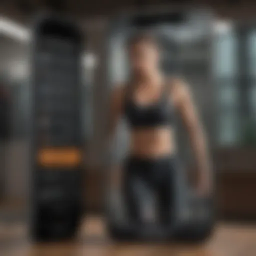 Dynamic exercise routine app interface showcasing various workouts
