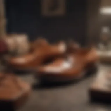 A collection of fashion accessories paired with Cole Haan products