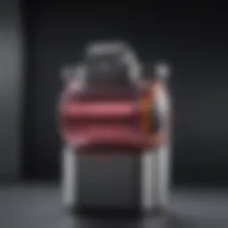 Elegant display of the Dyson Airwrap showcasing its sleek design and functionality