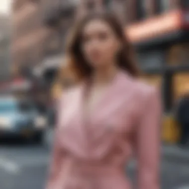 Chic New York street style with modern fashion