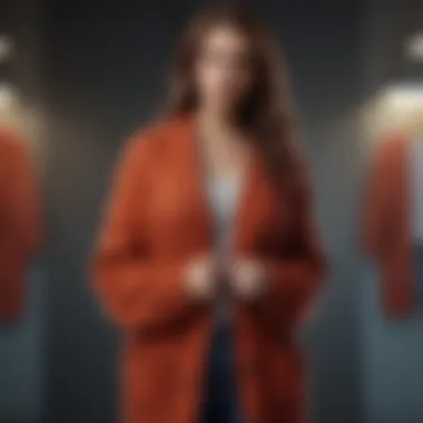 Diverse range of oversized cardigans highlighting different body types