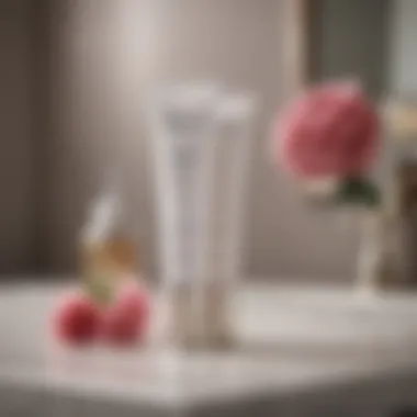 Purlisse BB Cream tube on a stylish vanity