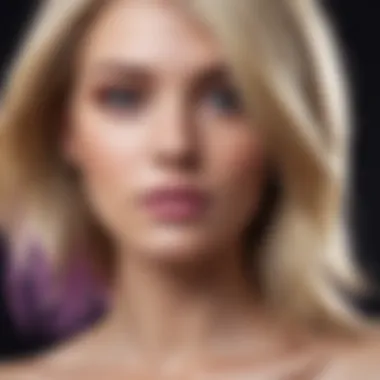 The Transformative Power of Purple Shampoo Vibrant blonde hair with purple shampoo