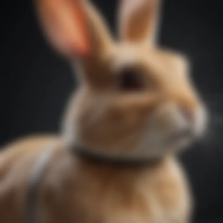 Close-up of the unique features of a rabbit vibrator, highlighting its innovative technology.
