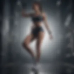 Dynamic promotional campaign featuring Reebok's latest collection