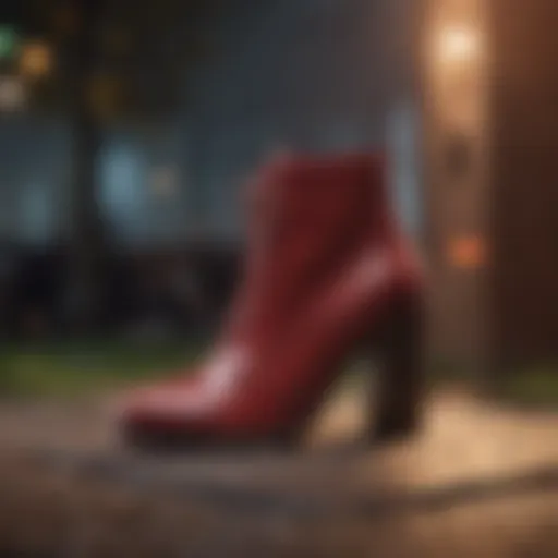 Elegant footwear showcasing seasonal styles