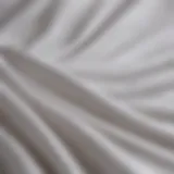 Close-up of fabric texture showcasing opacity